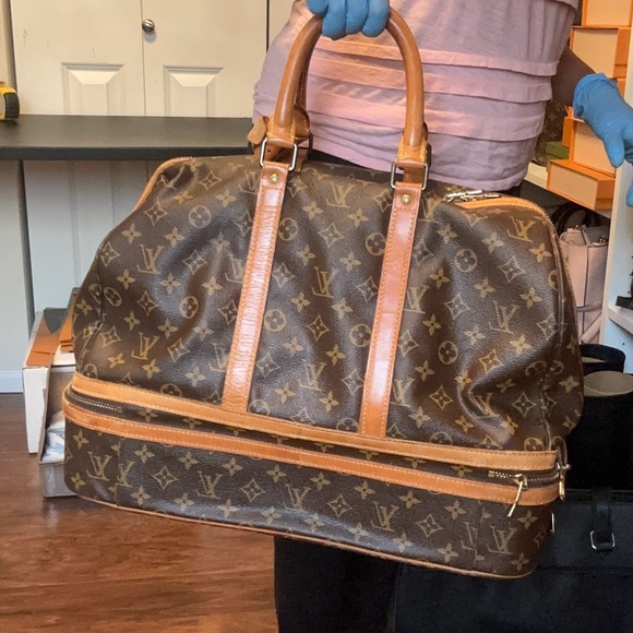 Louis Vuitton Sport Mono Vintage Luggage Satchel. flaws shown on pictures.COA - Picture 2 of 16